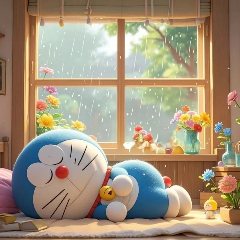 Mỗi ngày một nụ cười cùng ảnh doremon cute siêu dễ thương