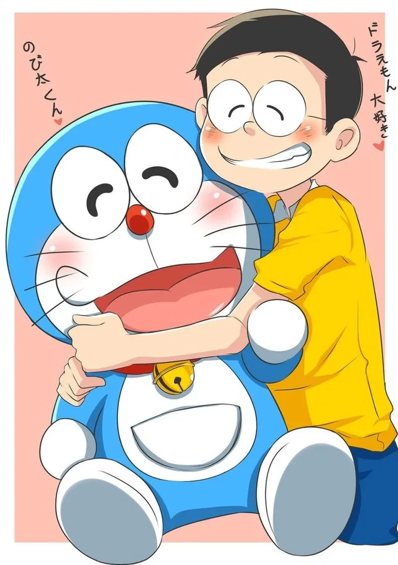 Khó cưỡng với loạt hình ảnh doremon và nobita siêu đáng yêu