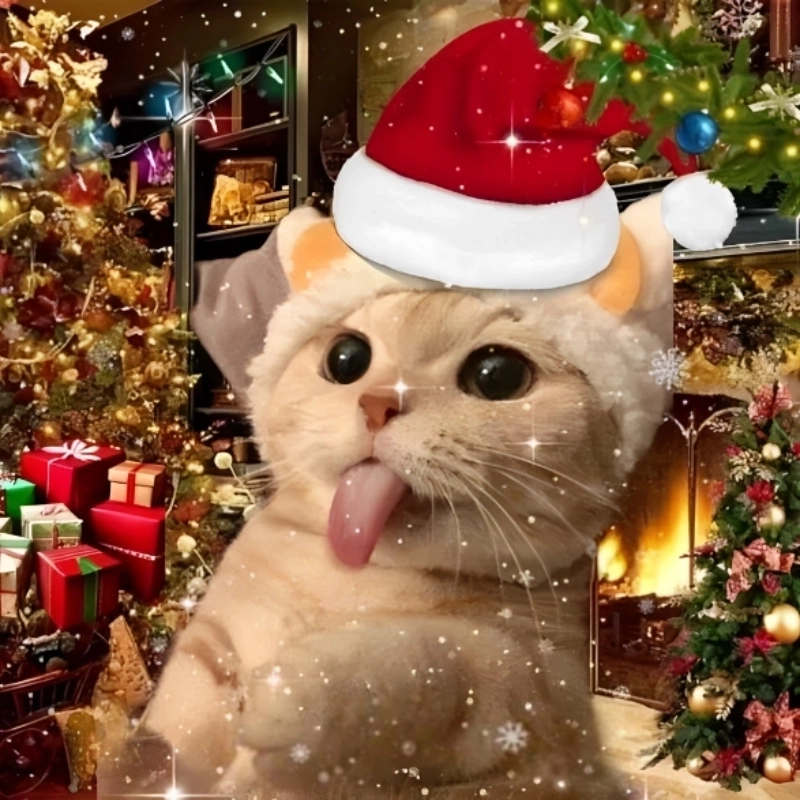 Đậm chất hài hước và đáng yêu trong ảnh mèo meme bựa cute