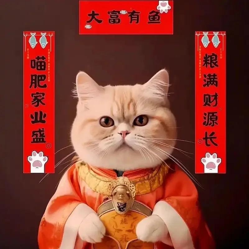 Bật cười đầu xuân cùng tết mèo meme cực lạ
