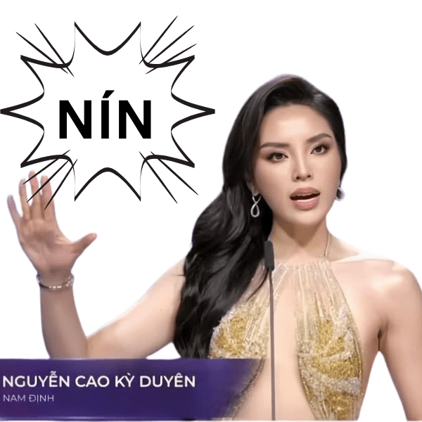 Mặn mà hết nấc trong meme nín mỏ lại
