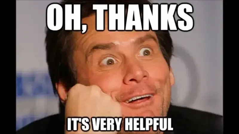Nói lời cảm ơn cực dễ thương với meme thank you for listening