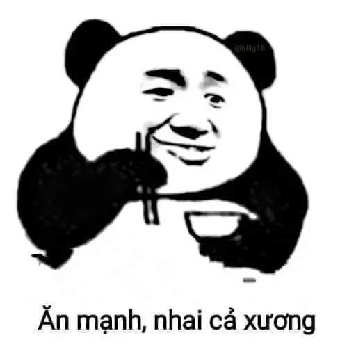 Bộ sưu tập meme gấu trúc bựa trung quốc khiến dân mạng phát cuồng