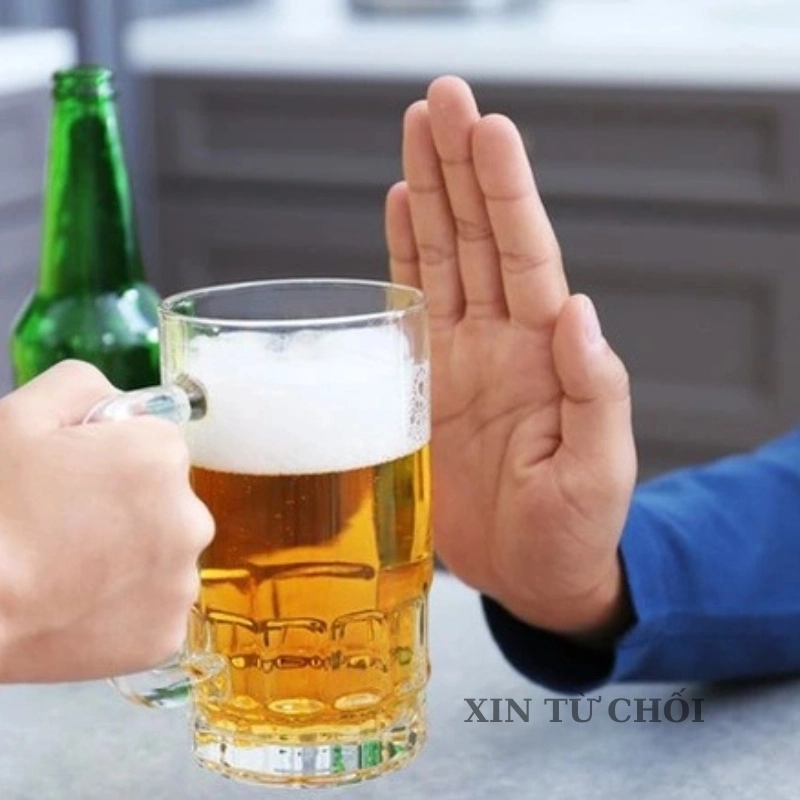 Tiệc tùng thì có, nhưng meme từ chối rượu bia mới là xu hướng