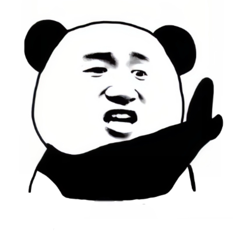 Giơ tay thẳng thắn kiểu meme giơ tay từ chối