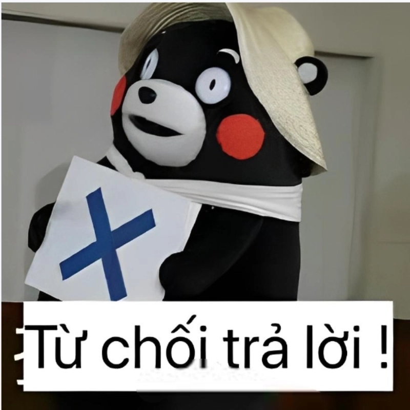 Cười lăn lộn với loạt meme từ chối khiến netizen cứng họng