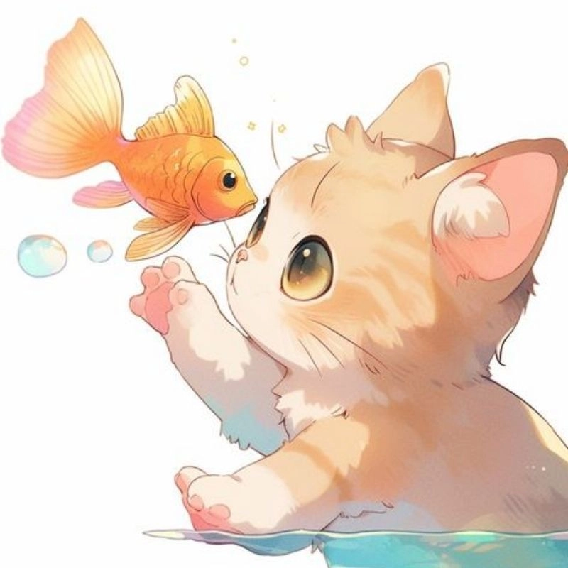 Thích mê bộ ảnh meo meo chibi cực kỳ đáng yêu