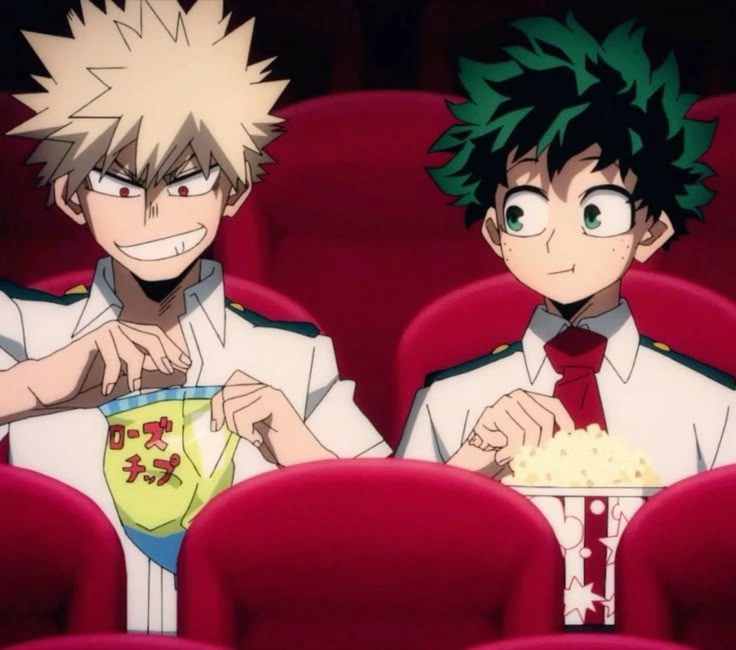 Bakugou Katsuki Midoriya Izuku tương tác không thể quên