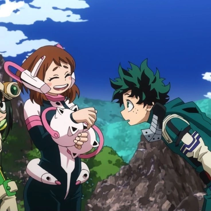 Ochako Midoriya tình cảm nhẹ nhàng trong lòng bão tố