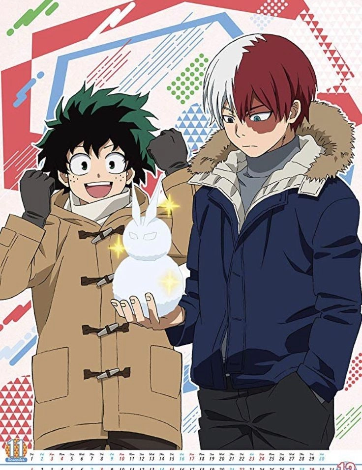 Todoroki Shouto x Midoriya Izuku cặp đôi cân bằng hoàn hảo