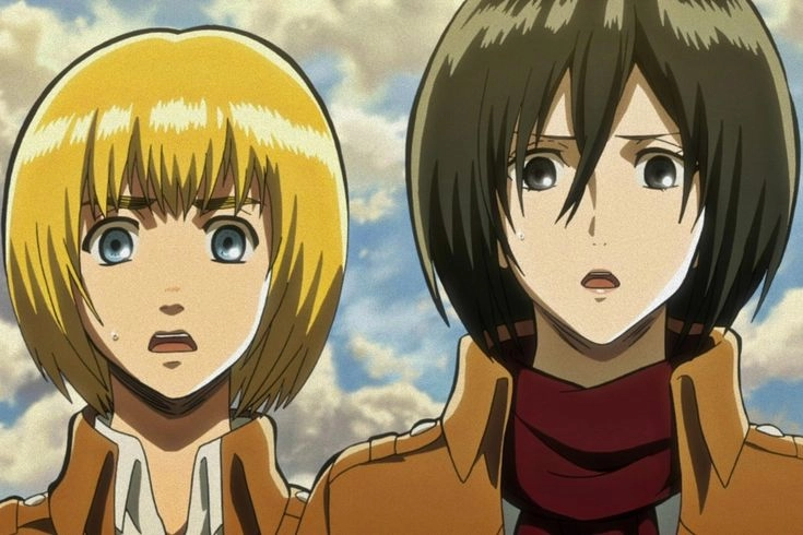 Mikasa Eren Armin bộ ba gắn bó vượt mọi thử thách