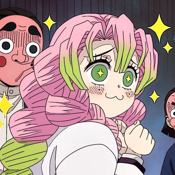 Hình ảnh Mitsuri cute lung linh như cổ tích