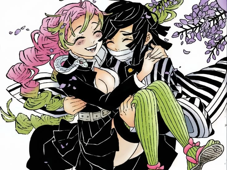 Mitsuri Kanroji x Obanai kết nối bằng định mệnh