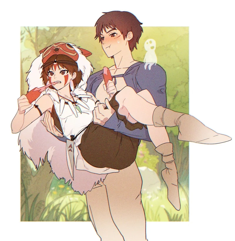 Ashitaka Princess Mononoke là mối nhân duyên định mệnh
