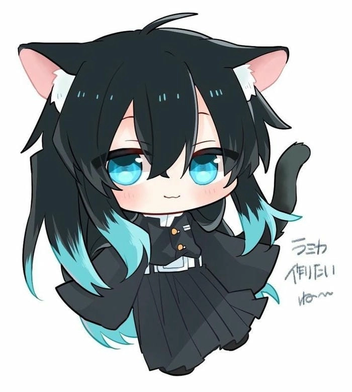 Hình ảnh hà trụ muichirou chibi cute và độc đáo nhất