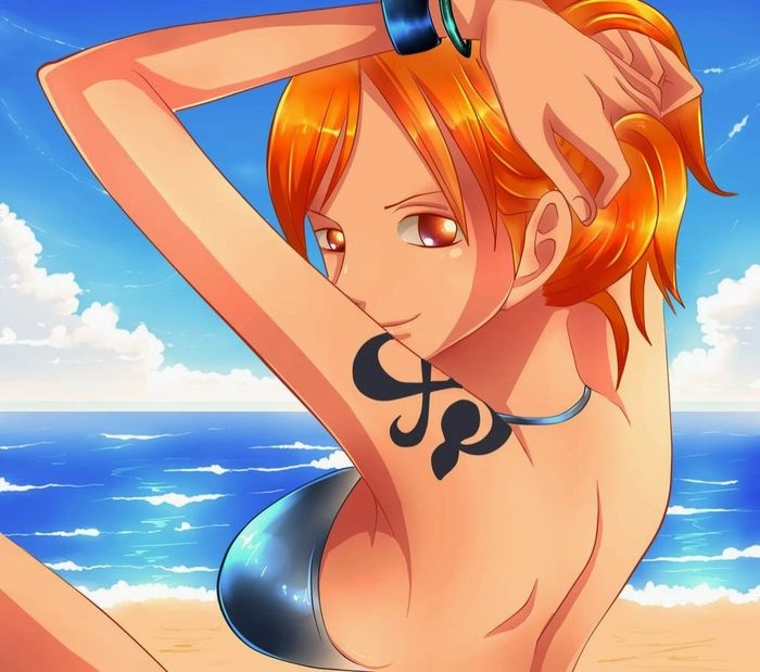 Nami 18 tuổi đẹp rực rỡ trong One Piece