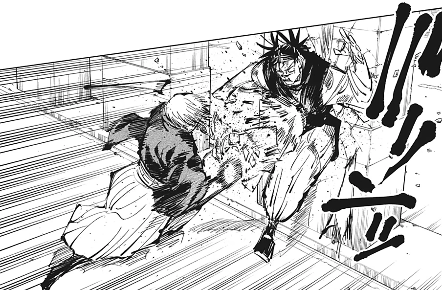 Choso x Naoya với ánh nhìn đối nghịch dữ dội