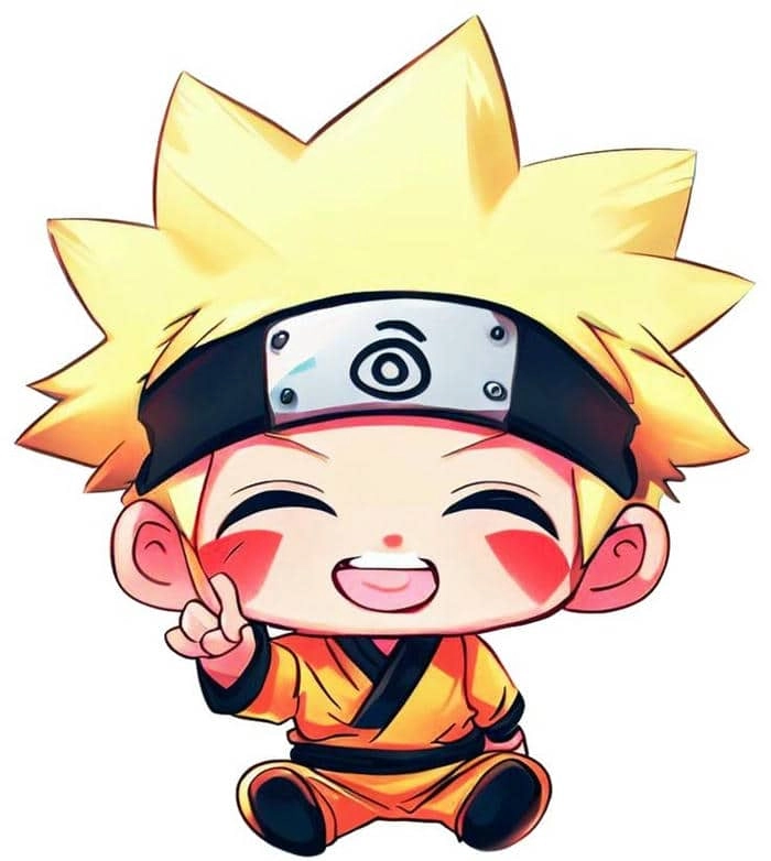 Chibi Naruto phiên bản siêu dễ thương đáng yêu