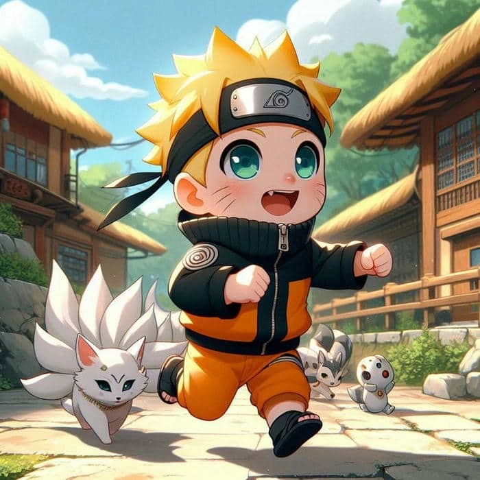 Ảnh của Naruto chibi bộ ảnh được fan săn đón