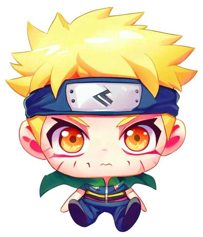 Trải nghiệm nghệ thuật hình naruto chibi 3d sắc nét