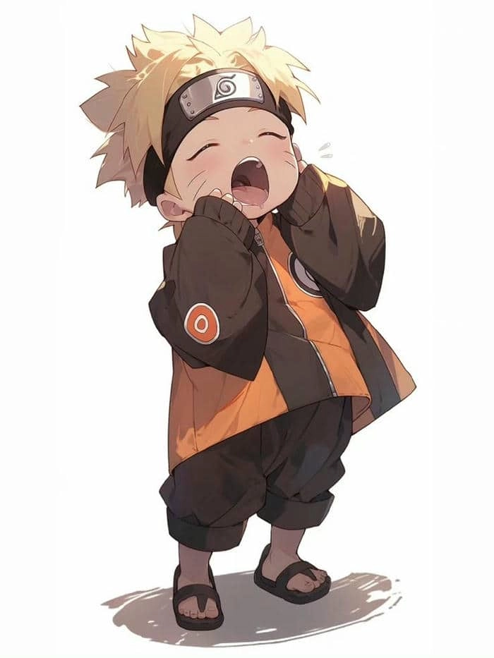 Thử sức với bộ tranh to màu naruto chibi cho fan
