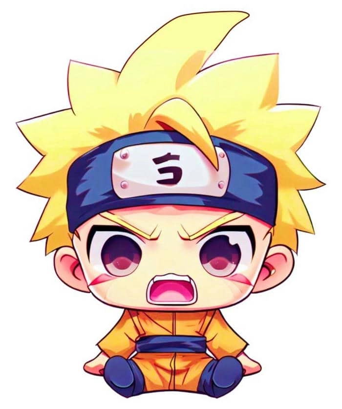Xem ngay những bức anh naruto chibi cực đáng yêu