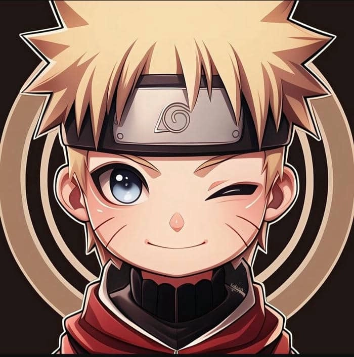 Tình bạn đẹp trong tranh sasuke x naruto chibi