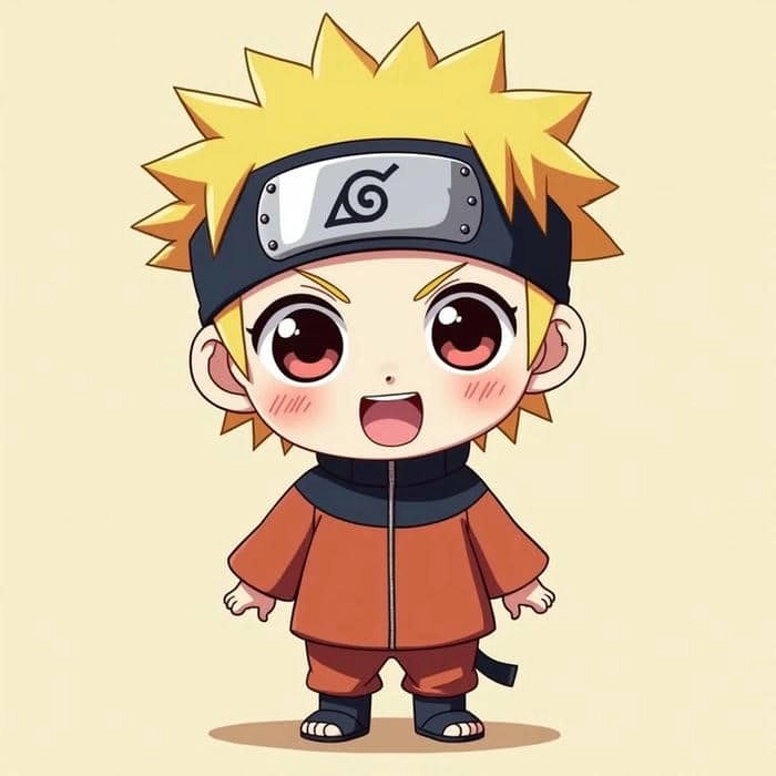 Khám phá sức mạnh của team 7 naruto chibi dễ thương