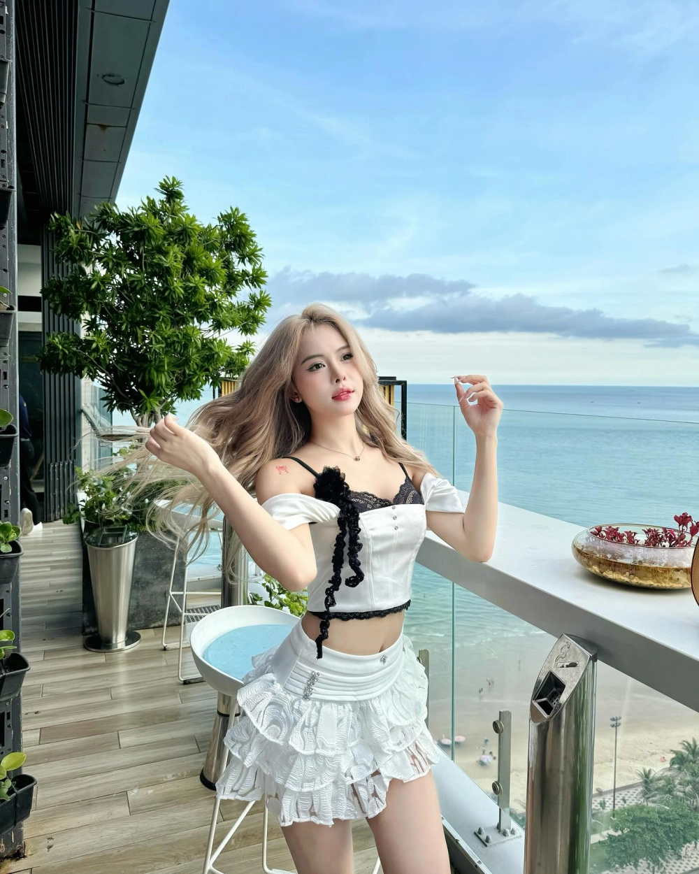 Hình ảnh cá tính của võ nữ Ngân Hà TikTok gây ấn tượng