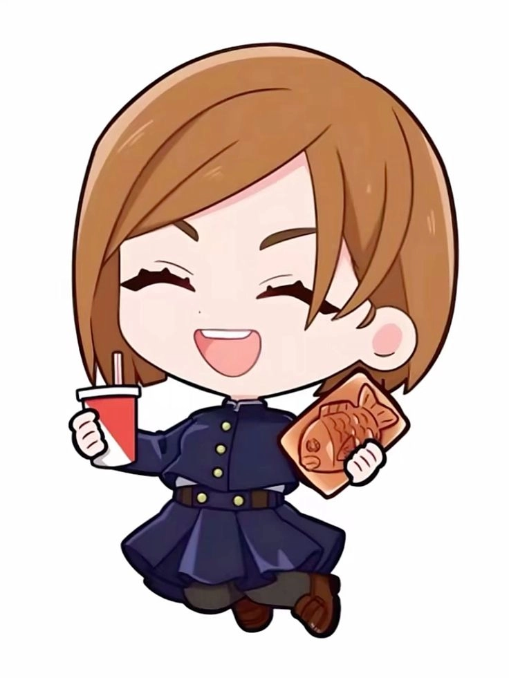 Nobara chibi phiên bản dễ thương đáng yêu