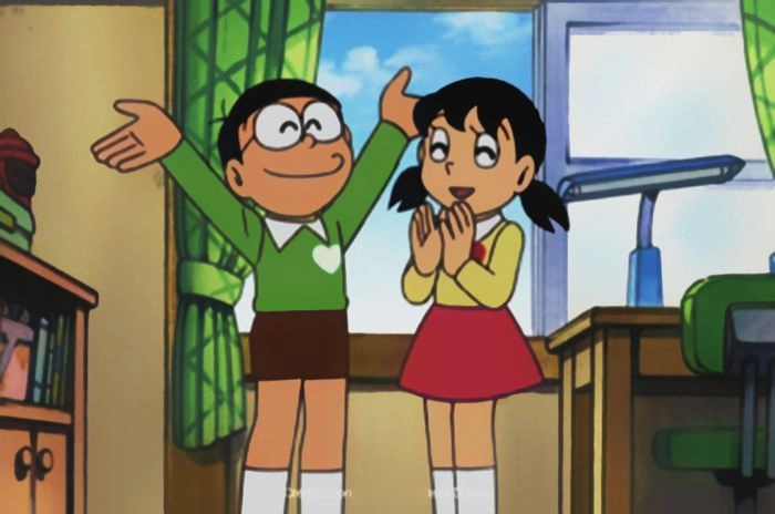 Nobita x Shizuka ngọt ngào như chuyện cổ tích