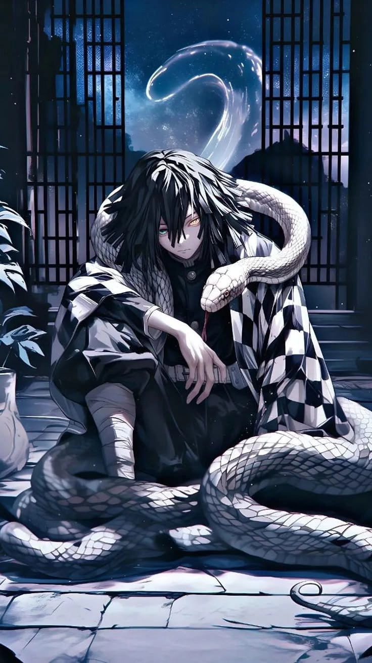 Iguro Obanai real face gương mặt thật hiếm khi lộ diện