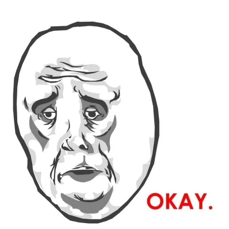 Thái độ thỏa hiệp hài hước của meme do ok