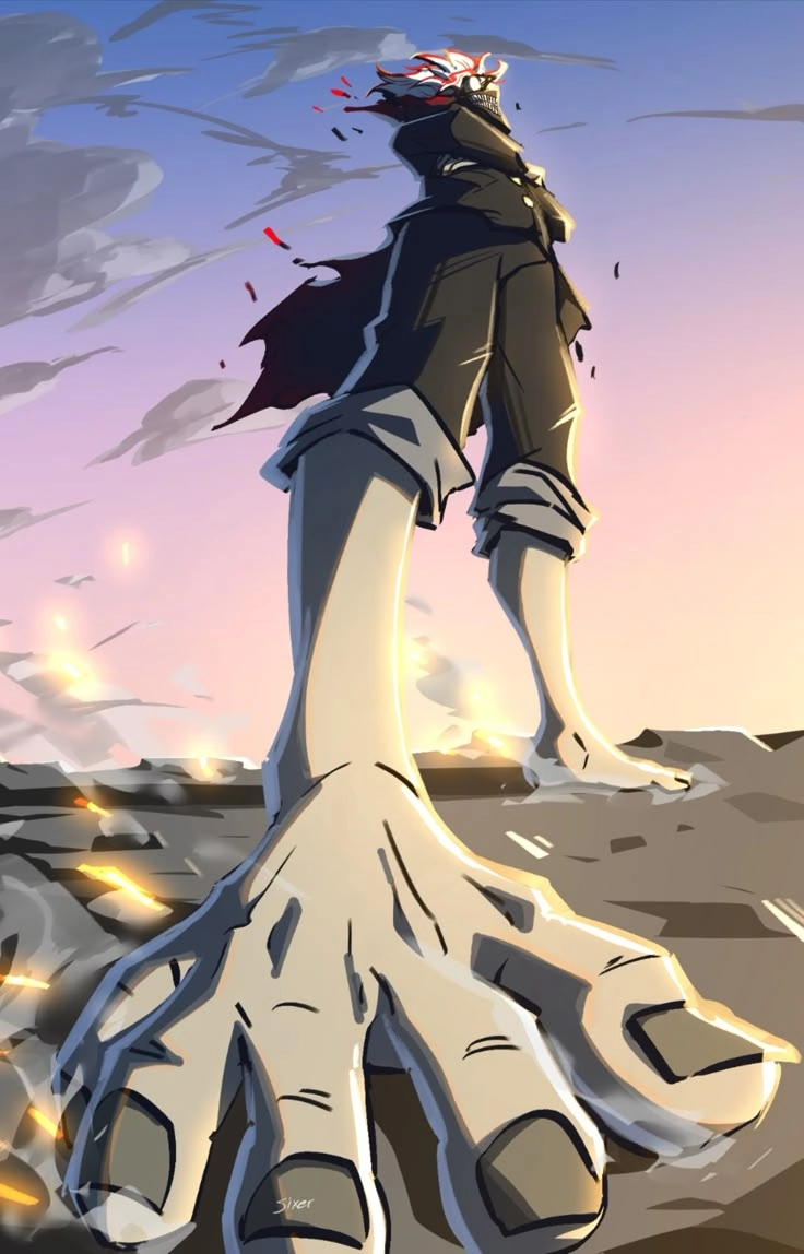 Hình ảnh Okarun làm nổi bật sự hài hòa nhân vật