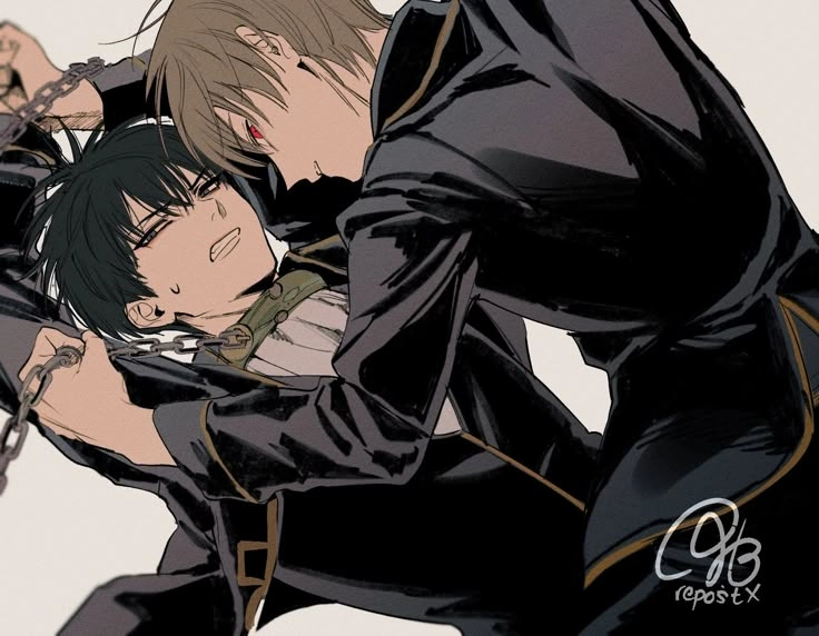 Okita and Hijikata đồng hành qua bao biến cố Gintama