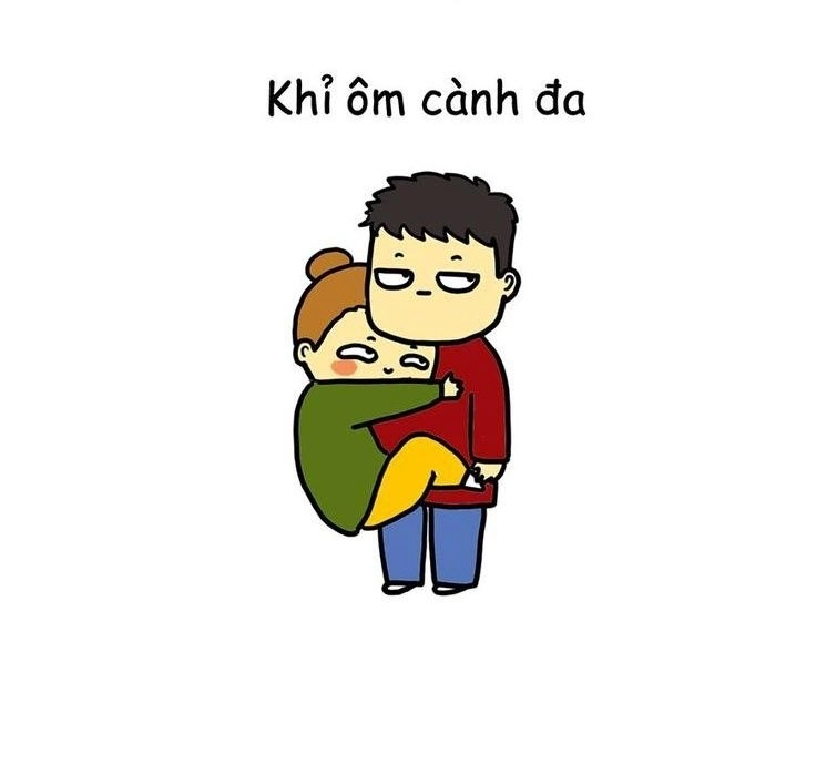 Thổ lộ cảm xúc với muốn ôm meme thật tình cảm