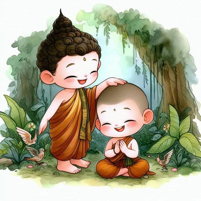 Tuyển tập hình phật chibi đẹp nhất hiện nay