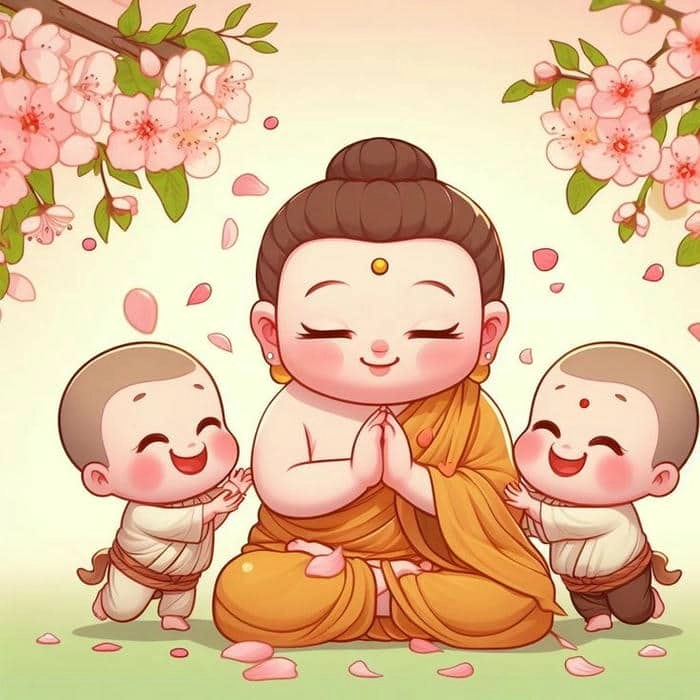 Ngắm nhìn bộ sưu tập hình ảnh phật chibi