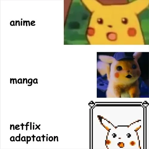 Chia sẻ những biểu cảm lạ mắt trong derpy pikachu meme hài hước