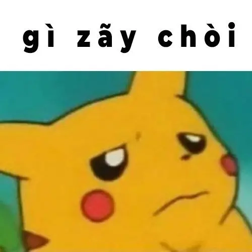 Cảm nhận hài hước với bộ ảnh kaminari pikachu meme đặc sắc
