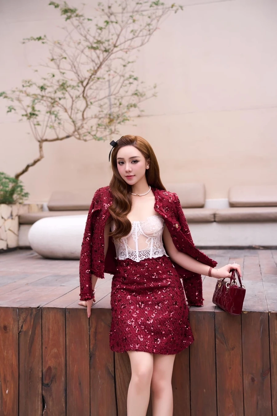 Góc ảnh trẻ trung dù Quỳnh Kool sinh năm khá sớm