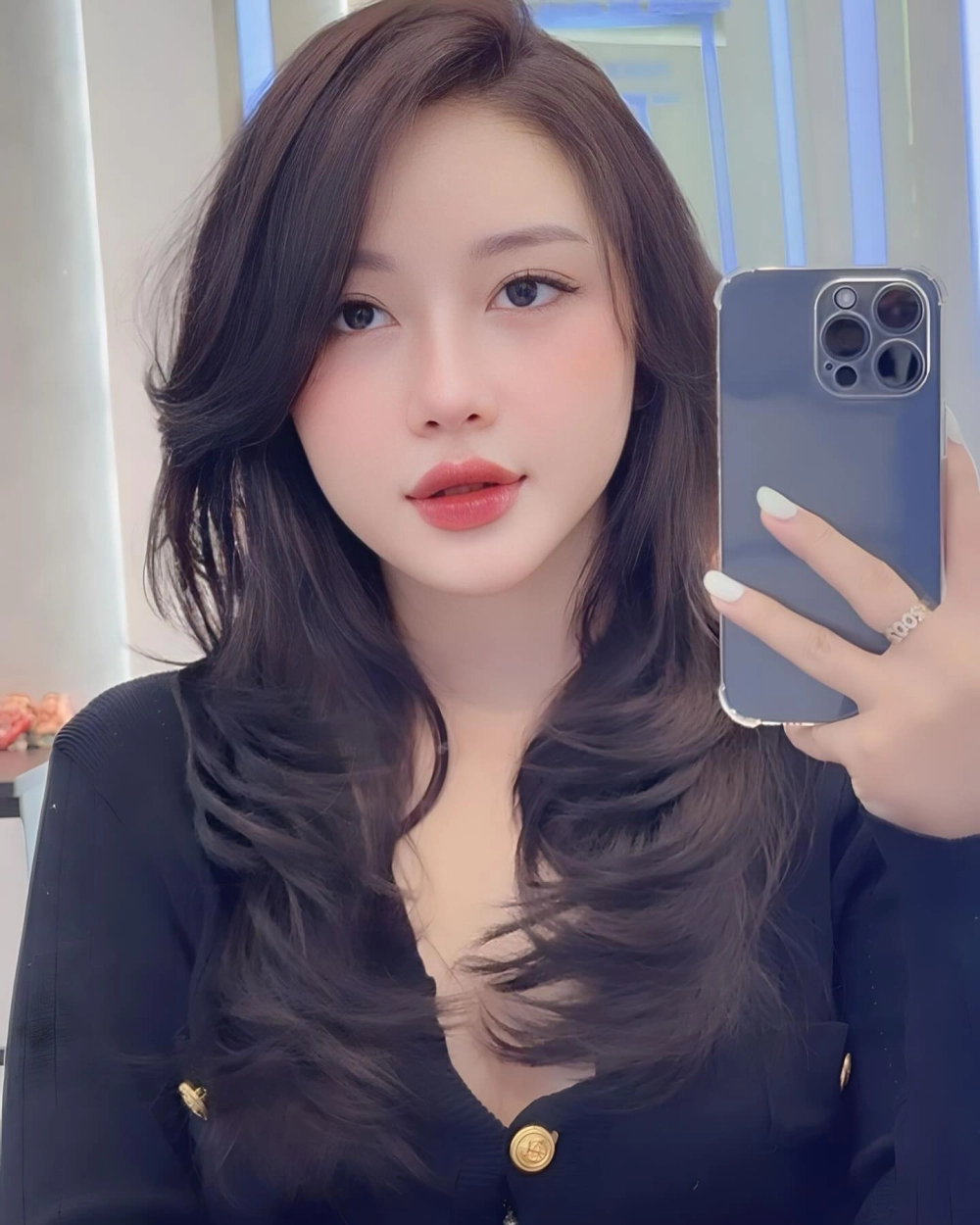 Nhan sắc thanh thuần khiến ai cũng hỏi Quỳnh Trang em Quỳnh Quỳnh sinh năm bảo nhiều