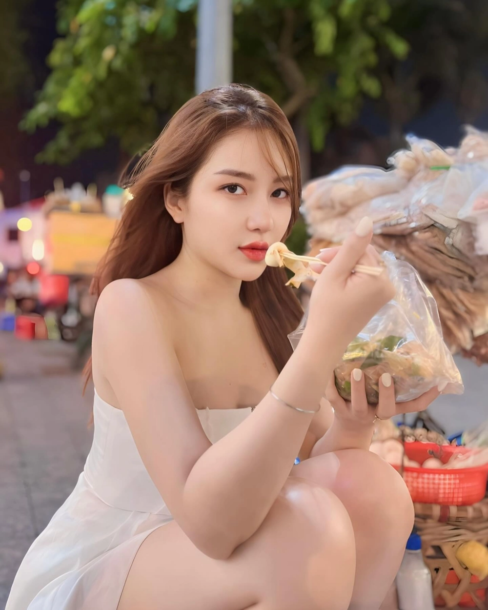 Ảnh chia sẻ hậu trường đáng yêu từ Quỳnh Trang tv