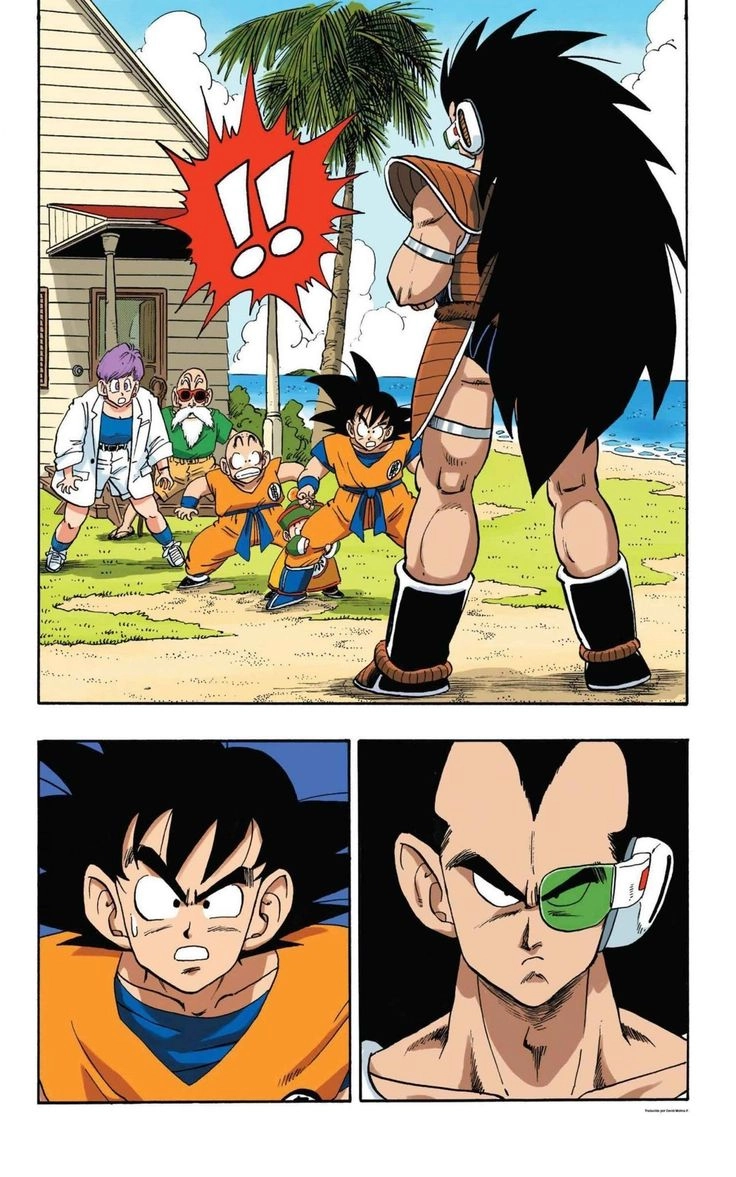 Goku and Raditz death gây xúc động tột cùng