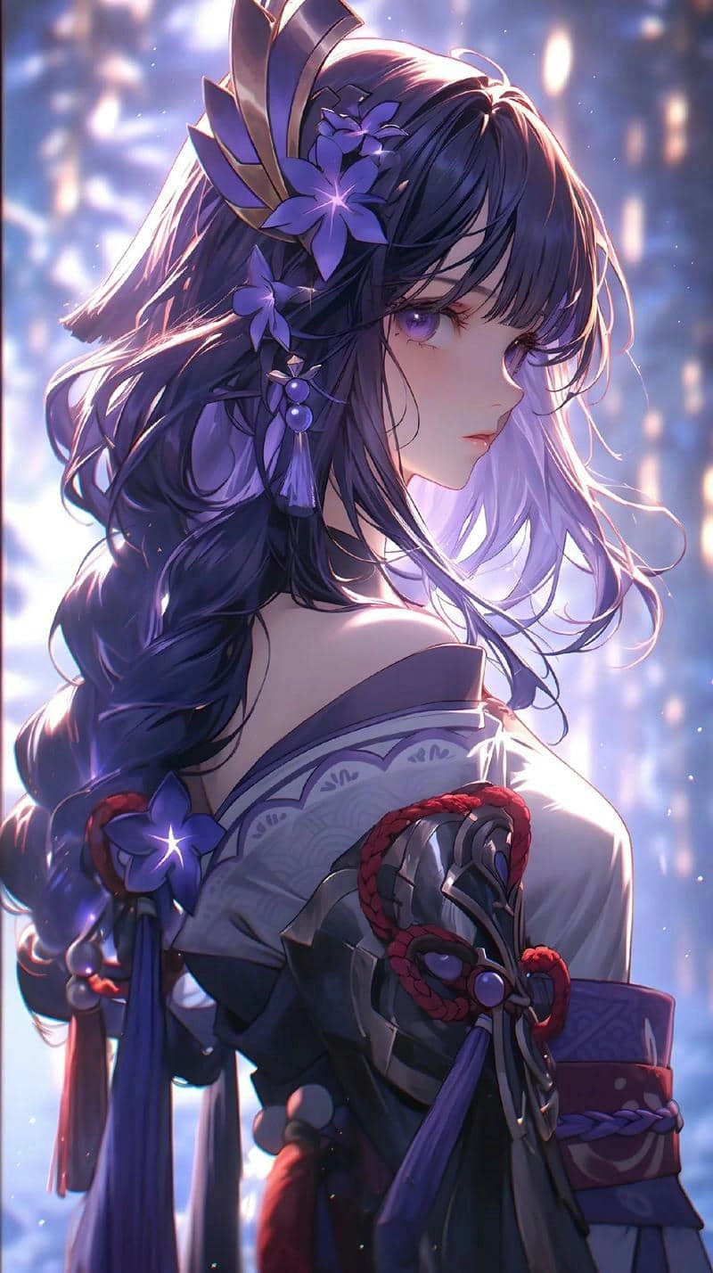 Raiden shogun chibi meme hài hước hot nhất