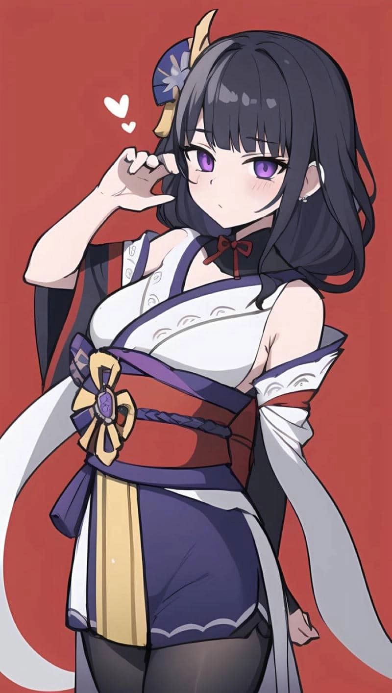 Chibi raiden shogun crying hình khóc buồn