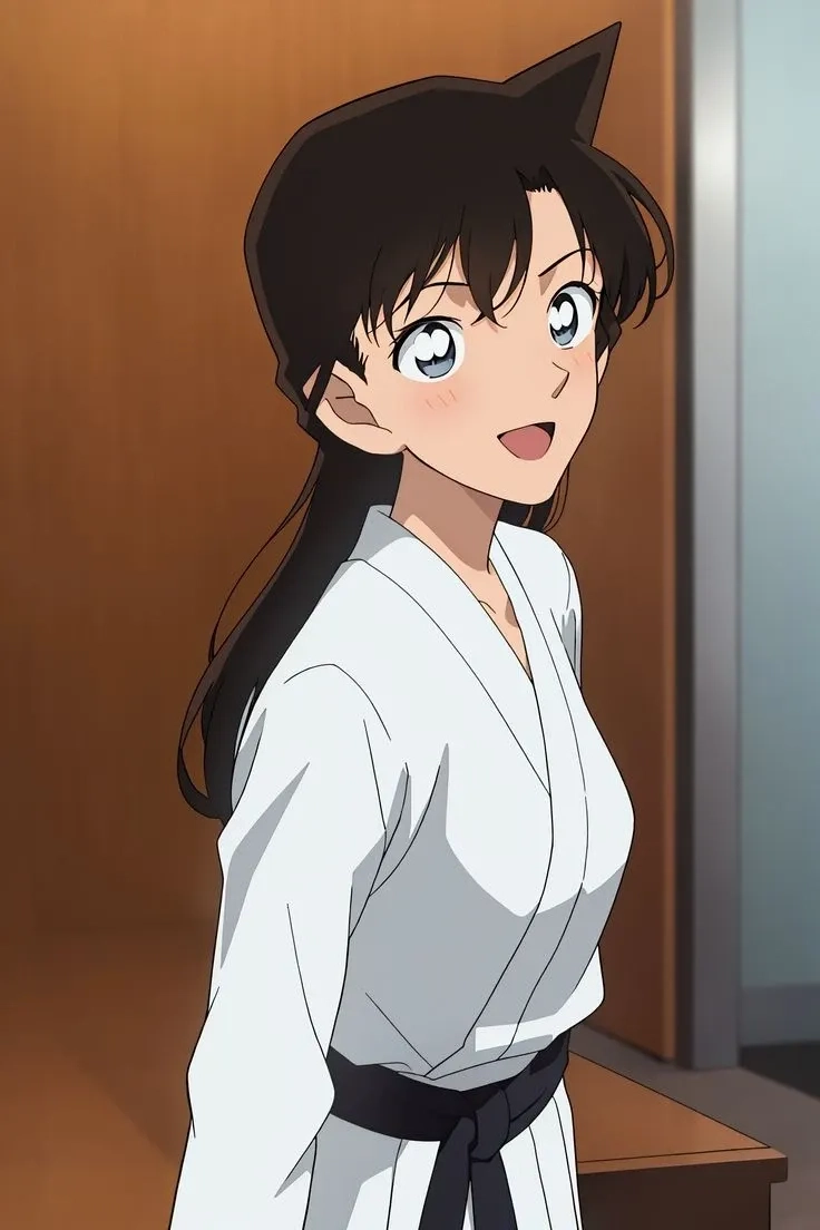 Chiều cao của Ran Mori gây bất ngờ cho người xem