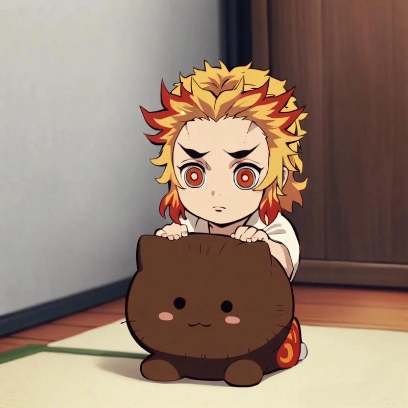 Chibi Rengoku tạo cảm giác gần gũi với fan mọi lứa tuổi