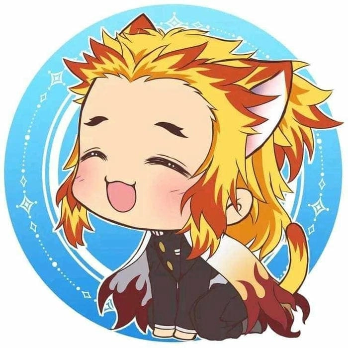 Tham khảo tranh rengoku chibi dibujo phong cách mới