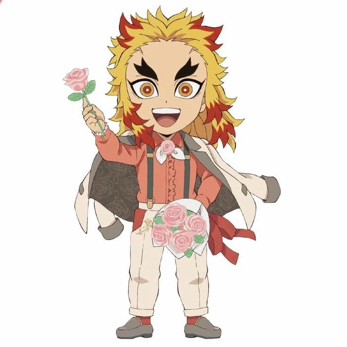 Chào đón lễ hội cùng rengoku christmas chibi